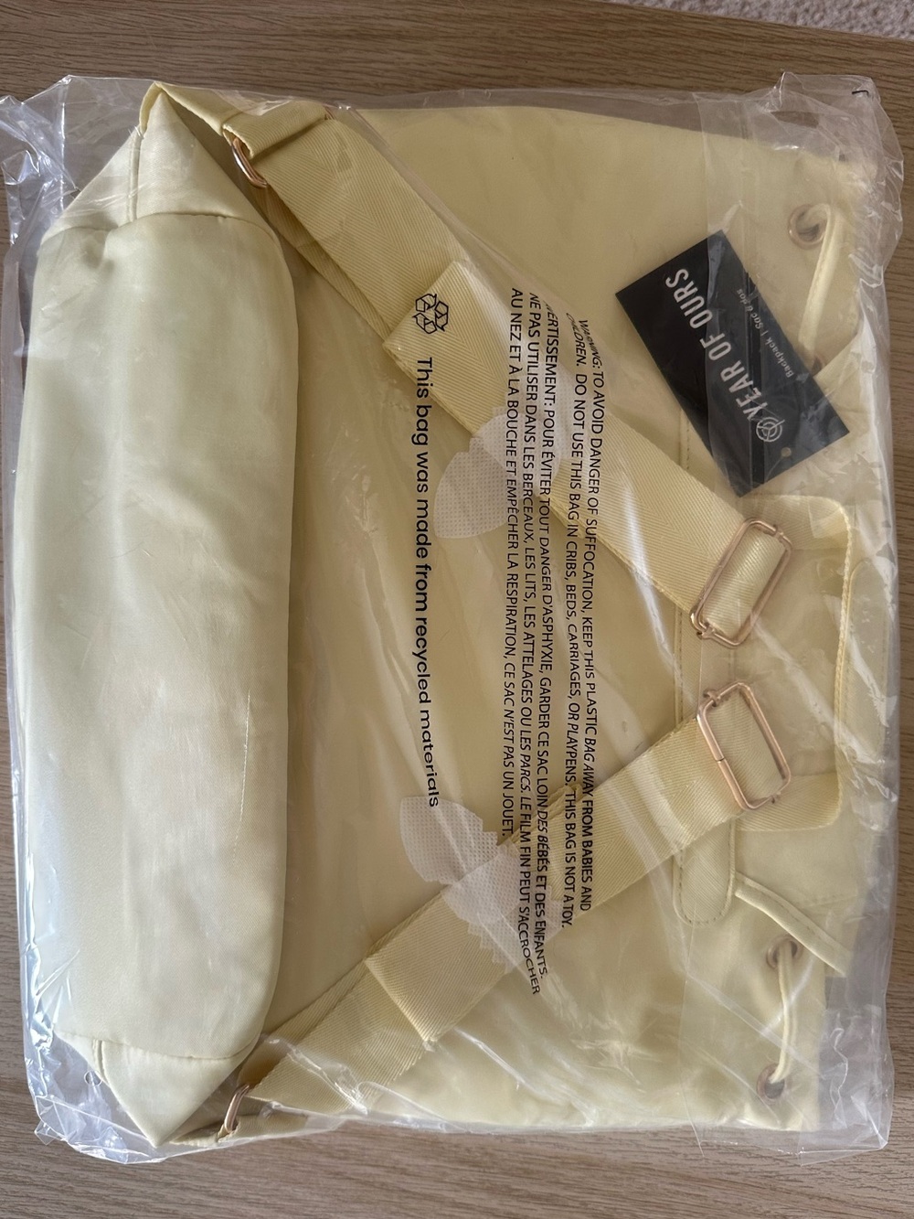NWT Butter Yellow Bag, Butter Yellow Backpack, bundle for offer🤎 - Picture 5 of 7